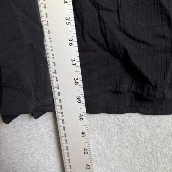 Brand New Garnet Hill Women's Size Large A Line Black Mini Dress Sleeveless - Picture 5 of 7